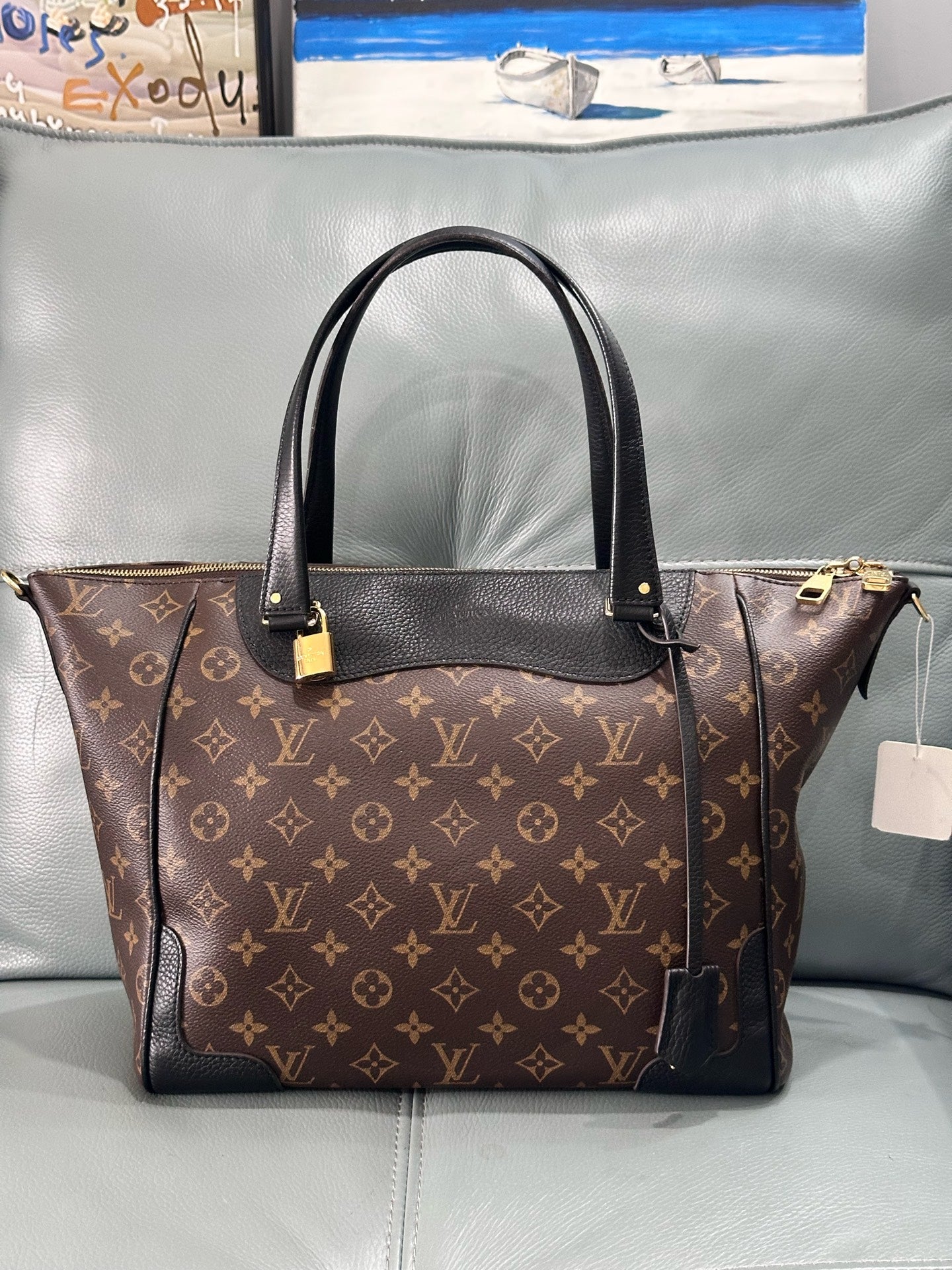 Louis Vuitton Black Backpack