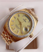 MCM Gold Automatic (self-winding) watch