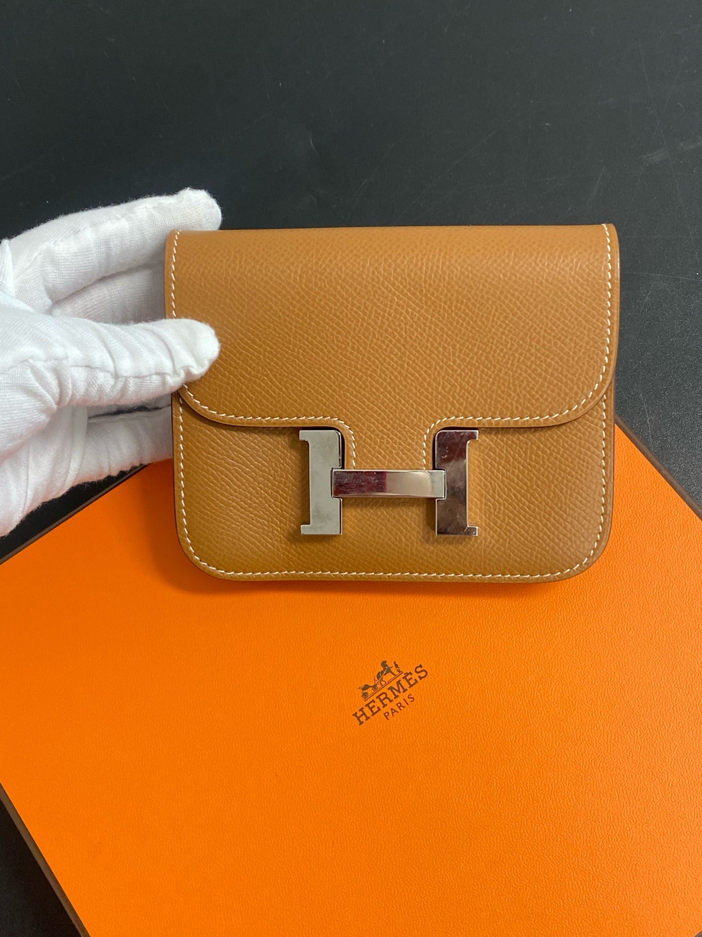 Hermes Constance Slim Wallet Metal Belt Bag & Fanny Pack H082060CK37