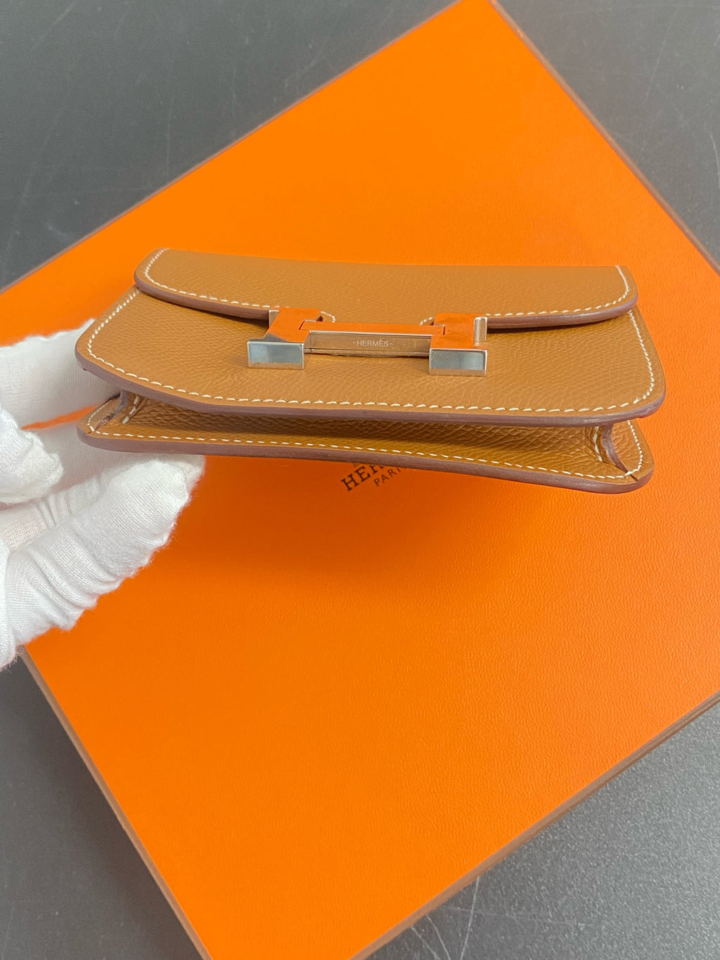 Hermes Constance Slim Wallet Metal Belt Bag & Fanny Pack H082060CK37