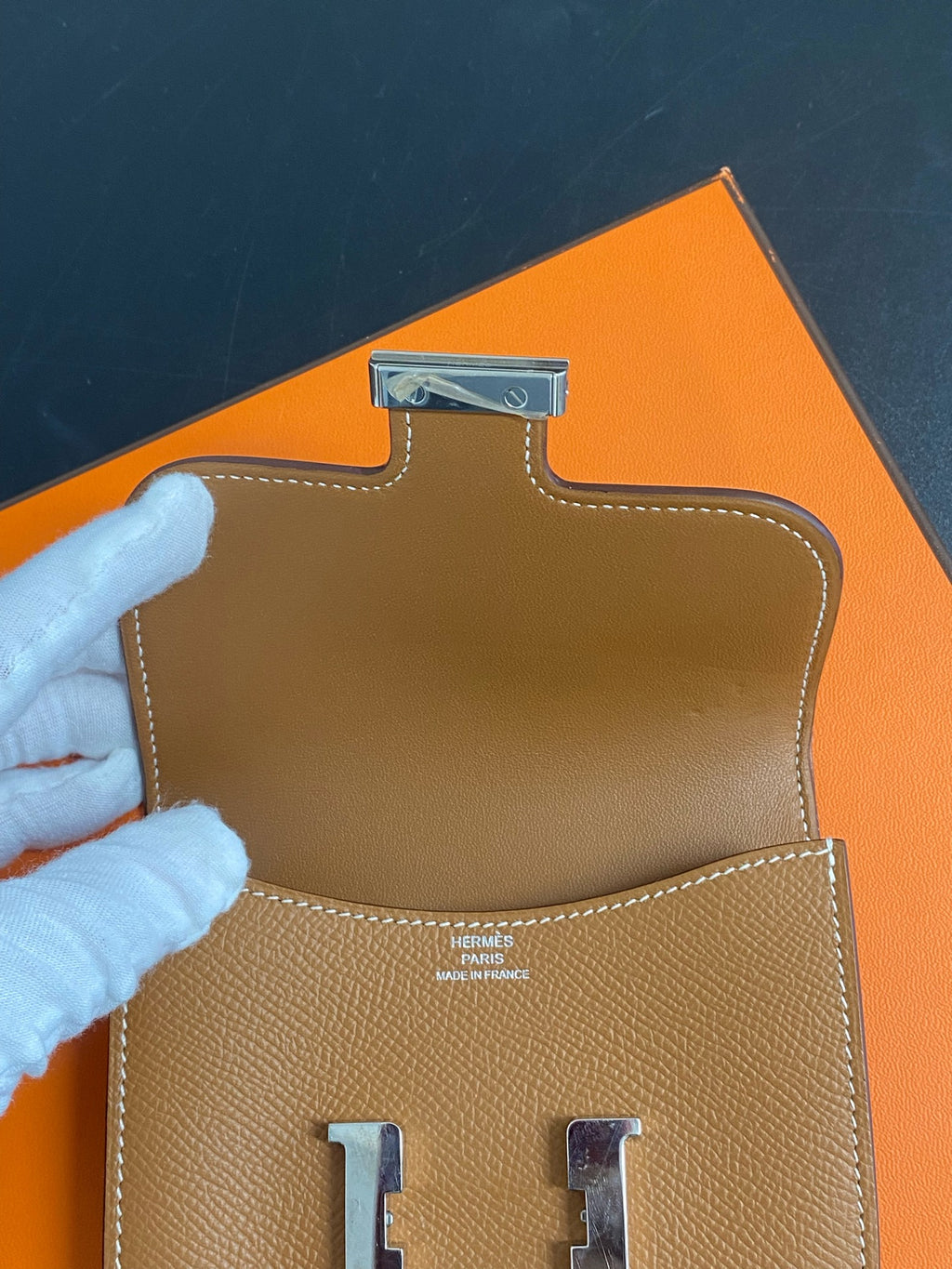 Hermes Constance Slim Wallet Metal Belt Bag & Fanny Pack H082060CK37