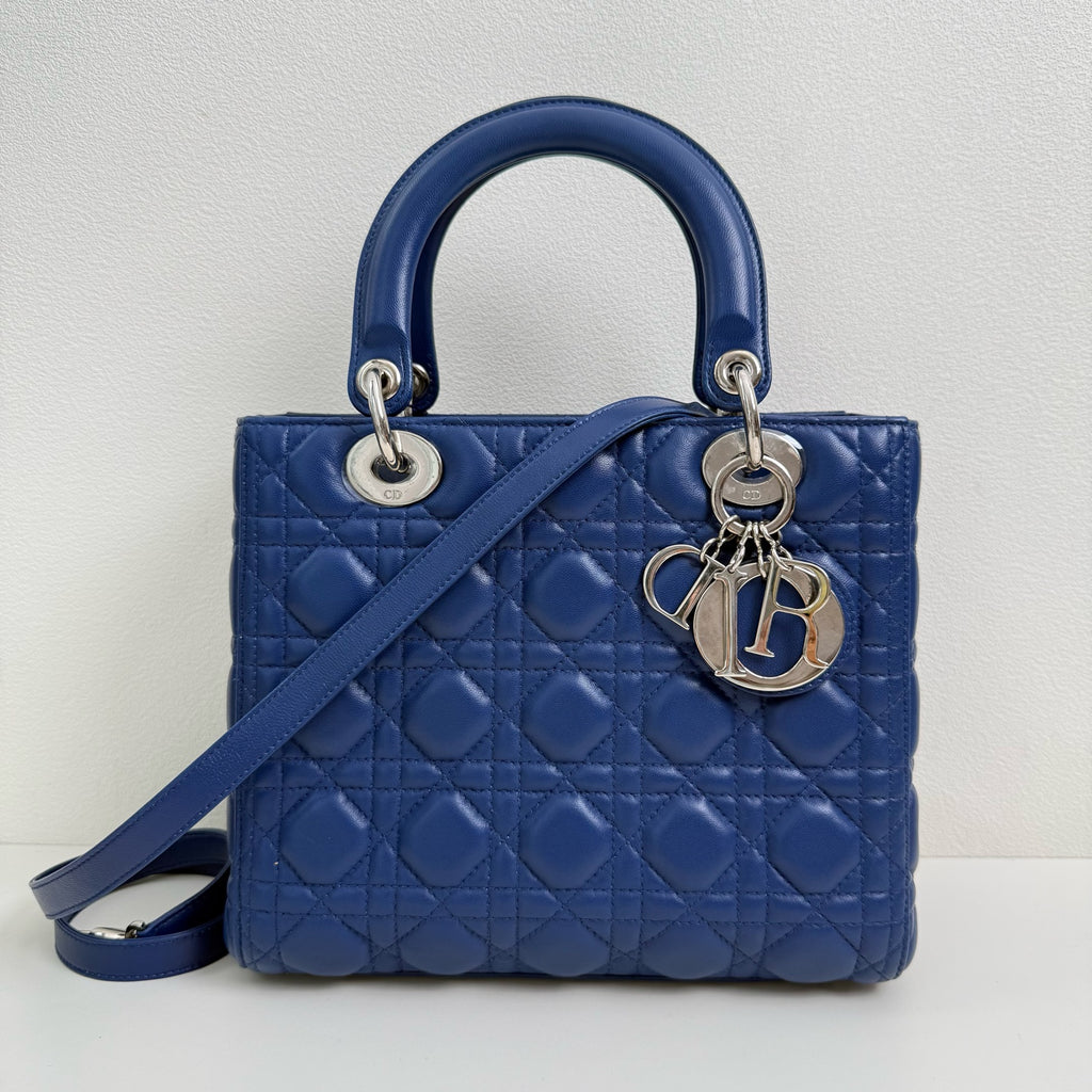 Dior Dior Lady Blue Crossbody