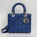 Dior Dior Lady Blue Crossbody