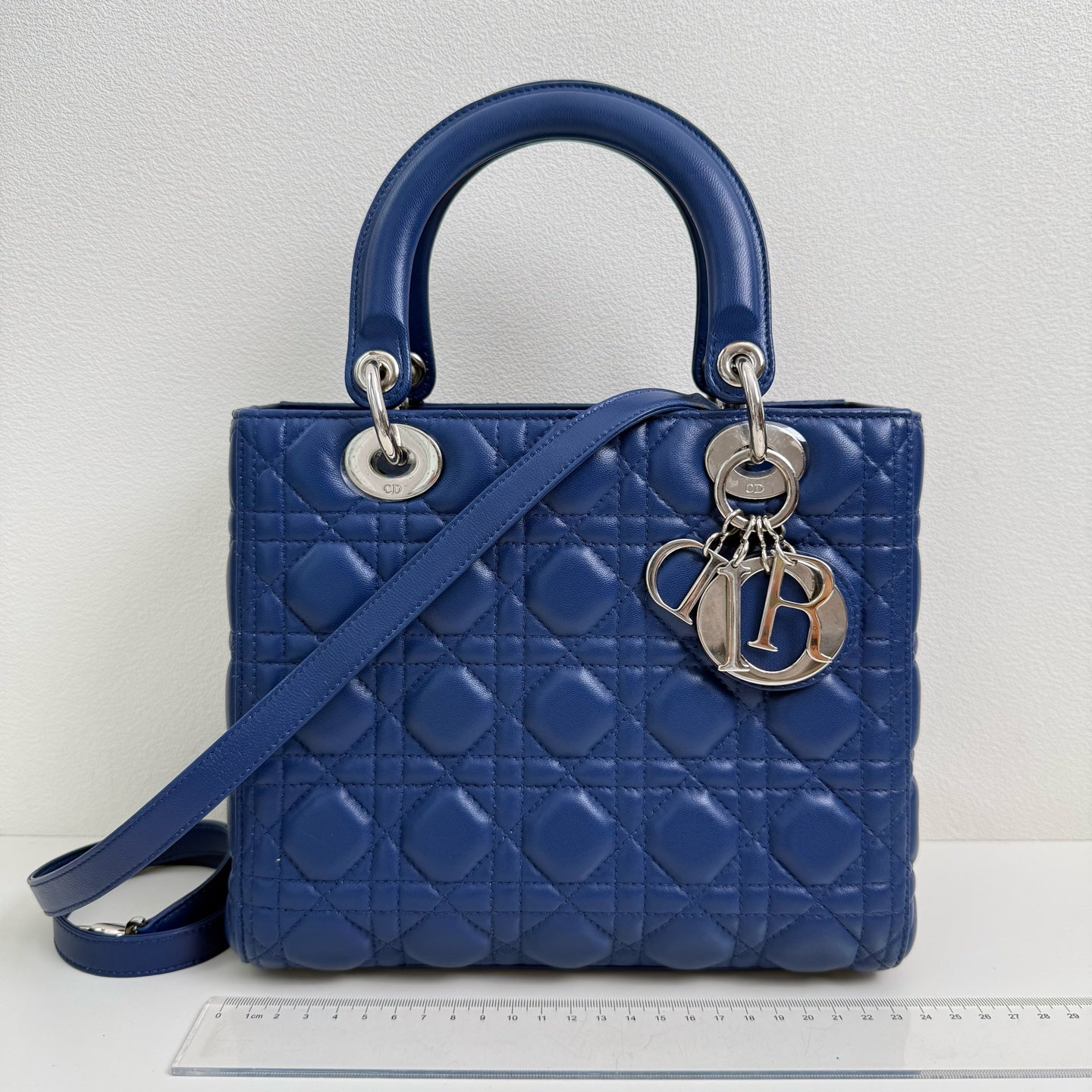 Dior Dior Lady Blue Crossbody