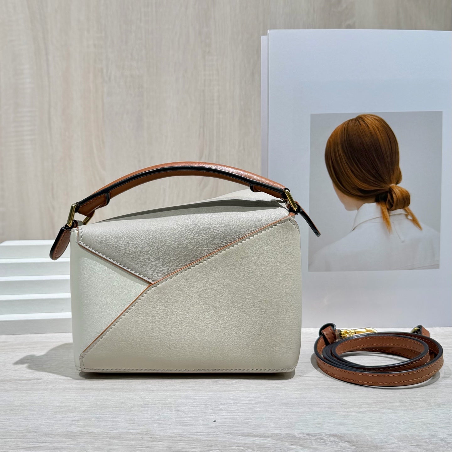 Loewe Handbag Leather Backpack 18 × 8 × 12.5 cm (can hold an iPhone 13 Pro Max) A510U95X34-5744