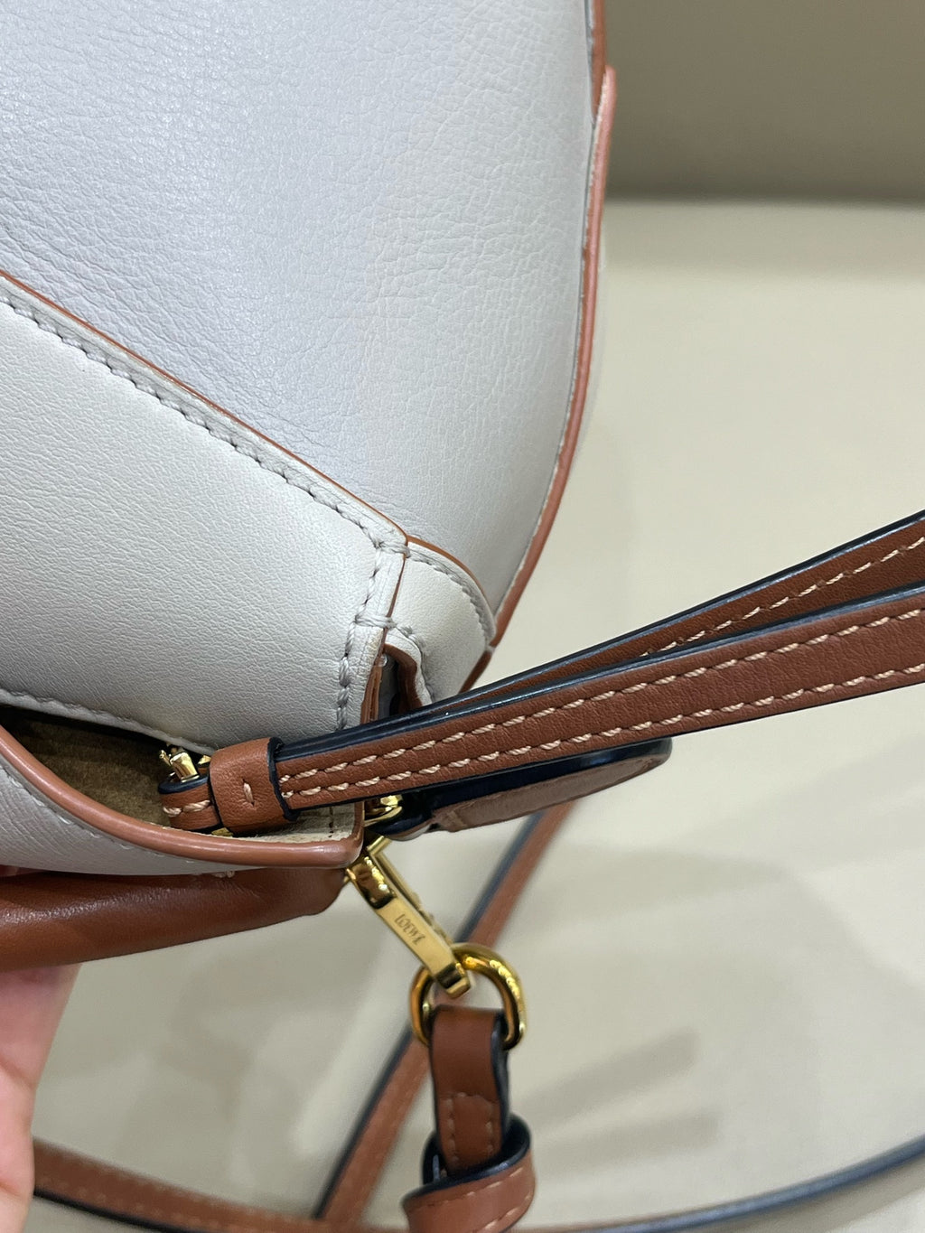 Loewe Handbag Leather Backpack 18 × 8 × 12.5 cm (can hold an iPhone 13 Pro Max) A510U95X34-5744