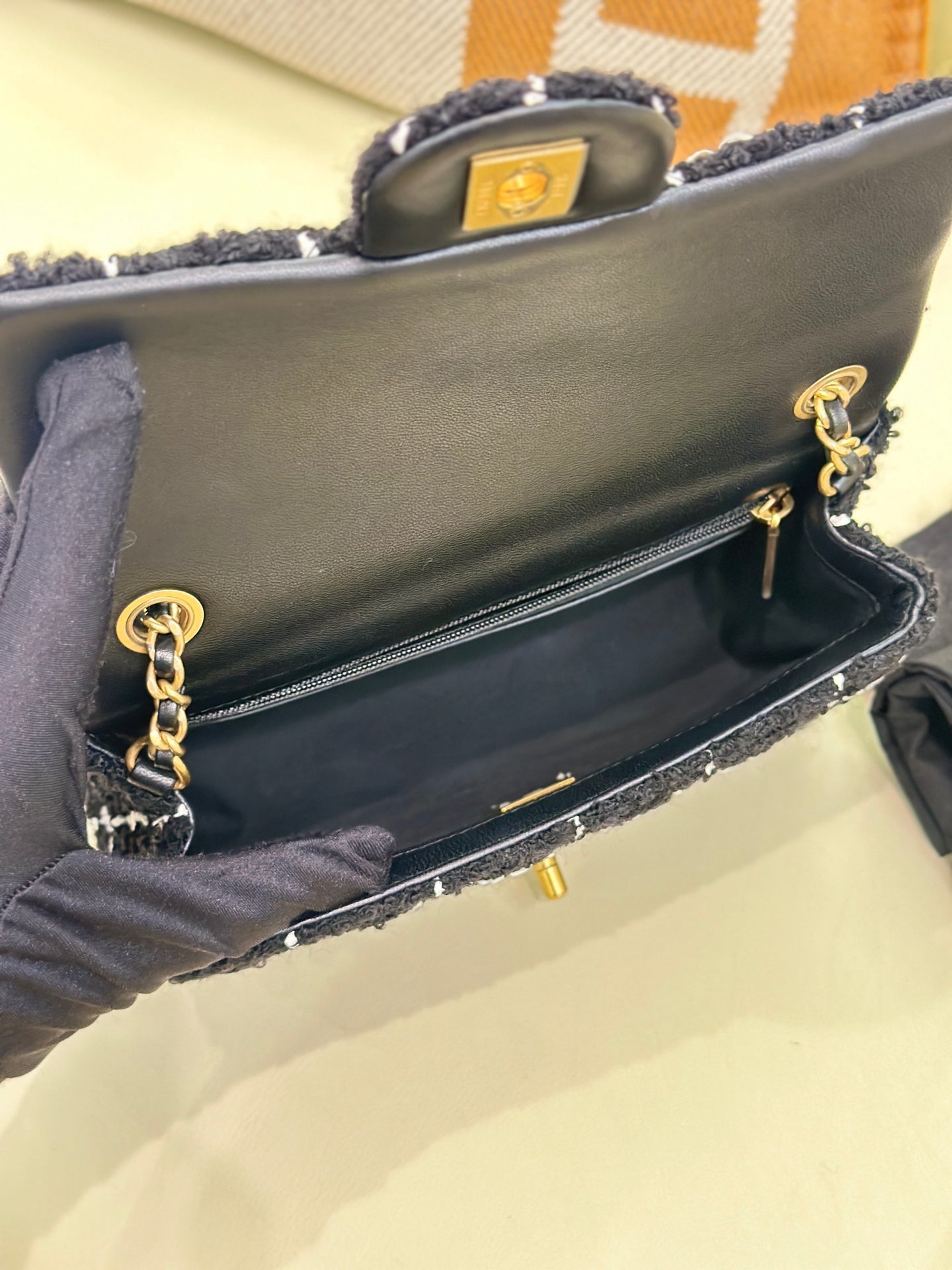 Chanel Mouth cover bag 20×7×13 AS1787-B14718-M9999