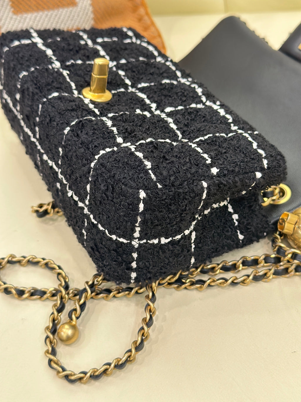 Chanel Mouth cover bag 20×7×13 AS1787-B14718-M9999