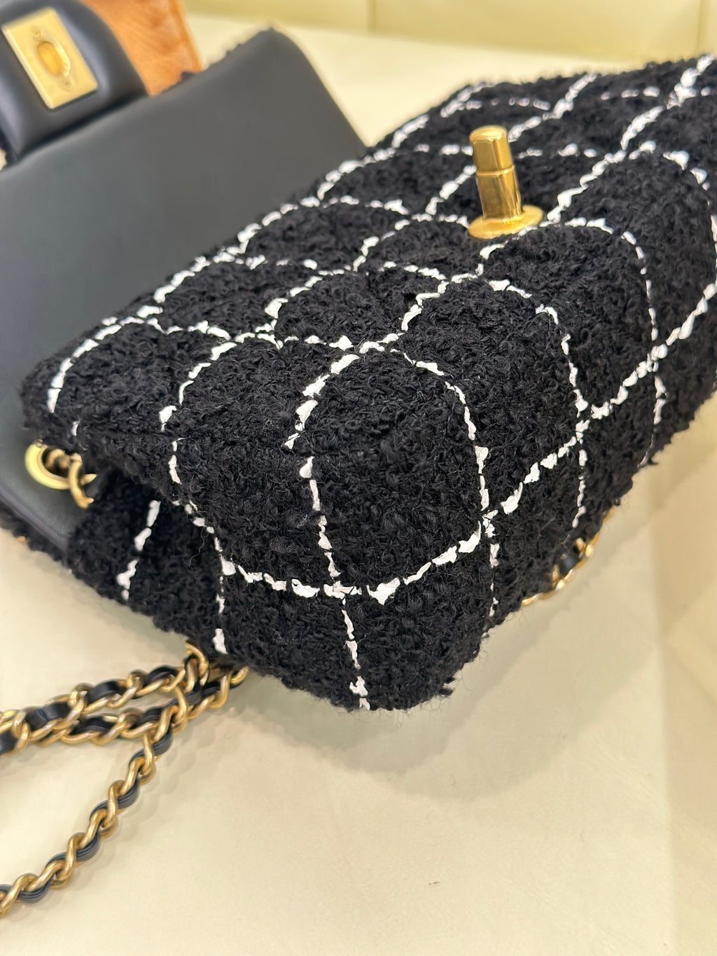 Chanel Mouth cover bag 20×7×13 AS1787-B14718-M9999