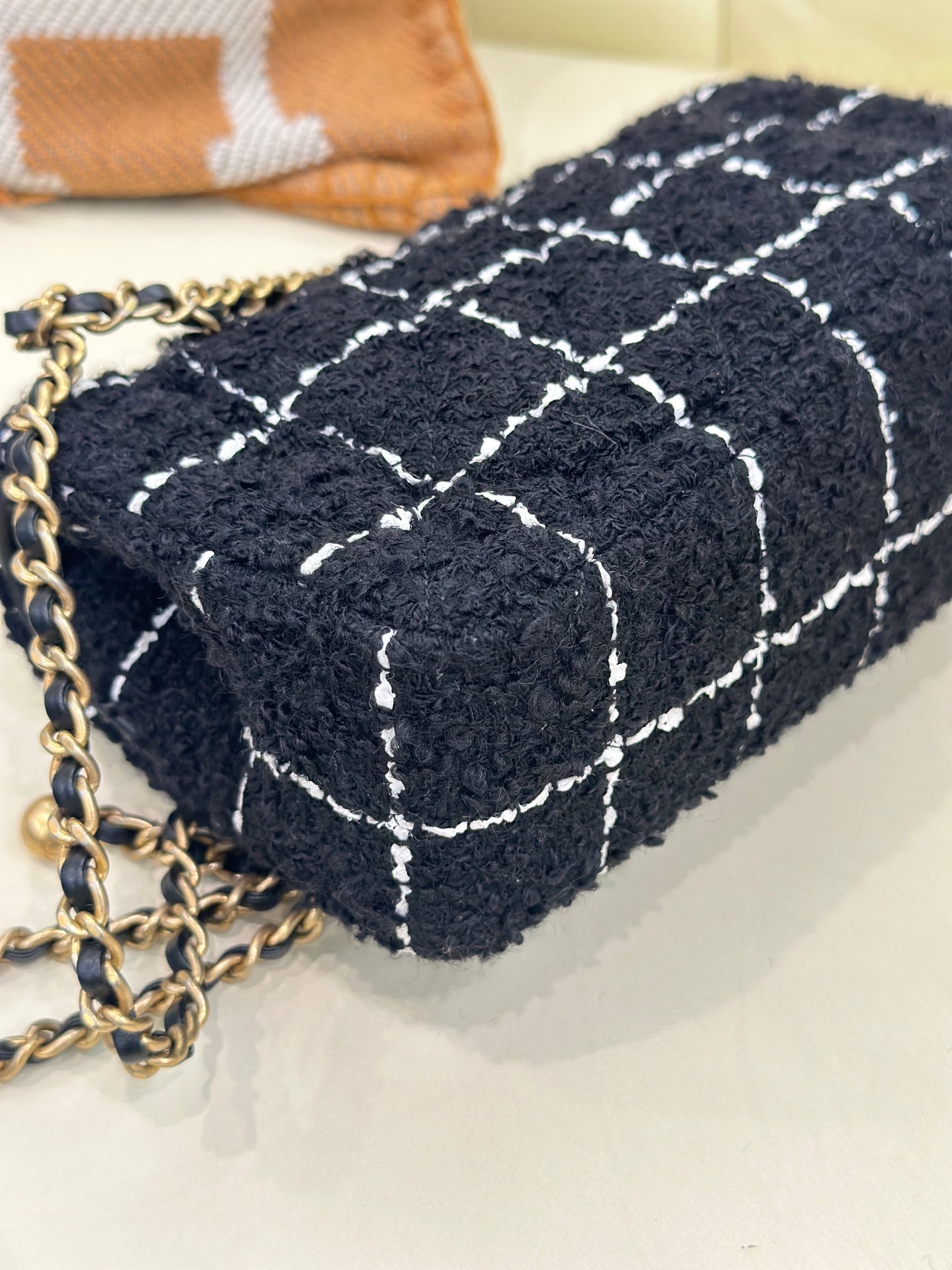 Chanel Mouth cover bag 20×7×13 AS1787-B14718-M9999