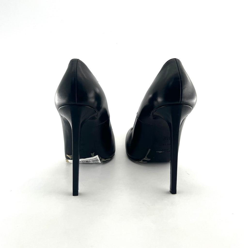 Saint laurent Leather Black High heels