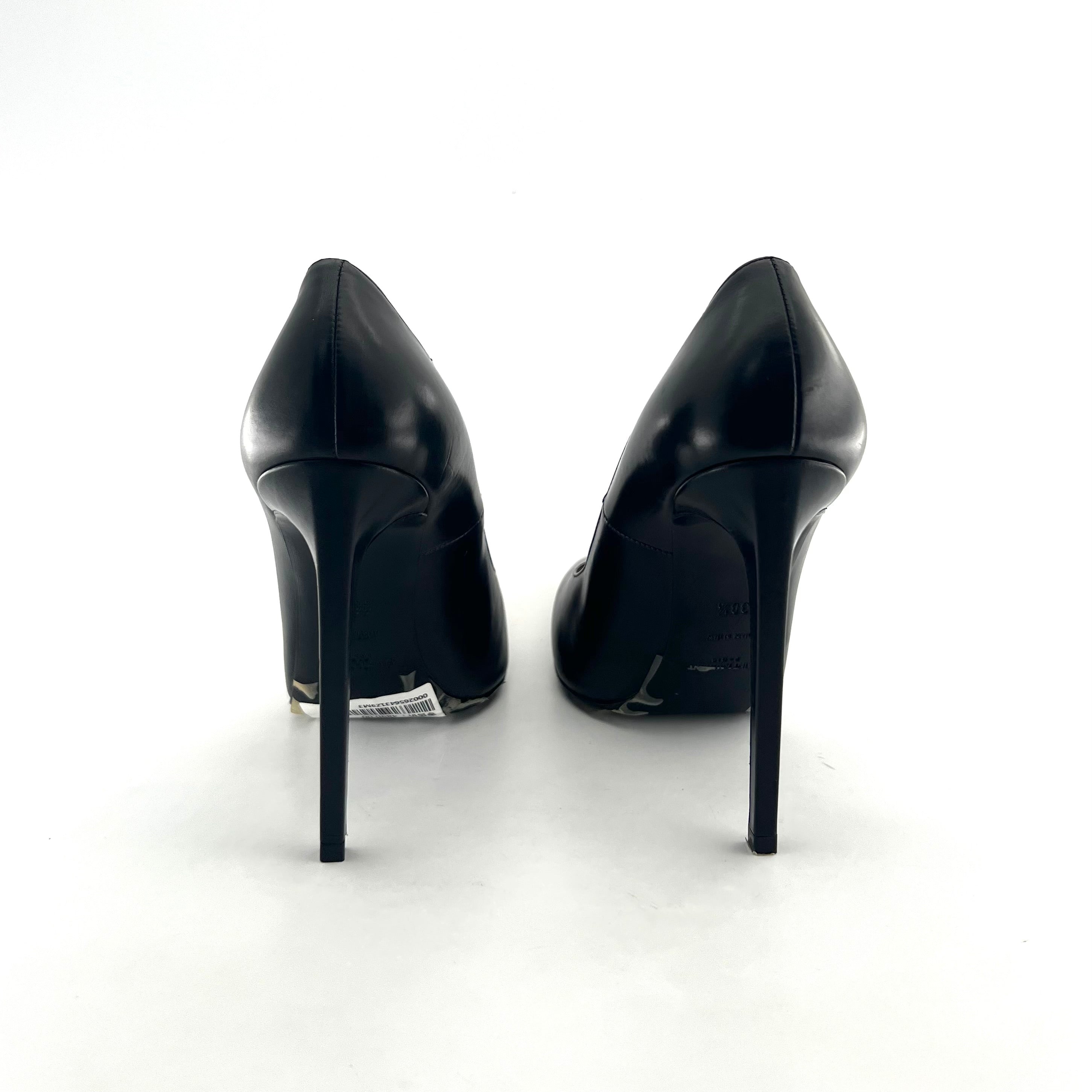 Saint laurent Leather Black High heels