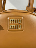 Miu Miu Handbag Brown Crossbody 5BP085_2E6Y_F098L_V_OOO