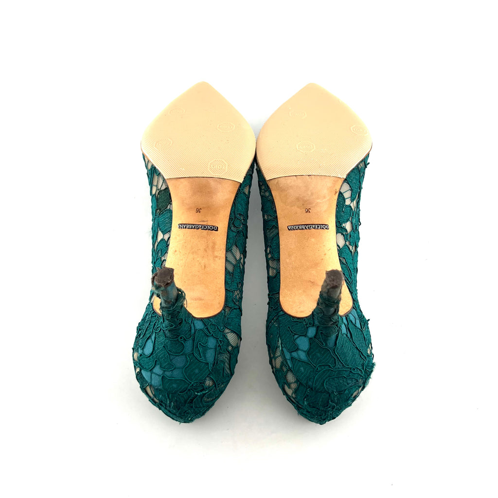 Dolce & Gabbana Green High heels
