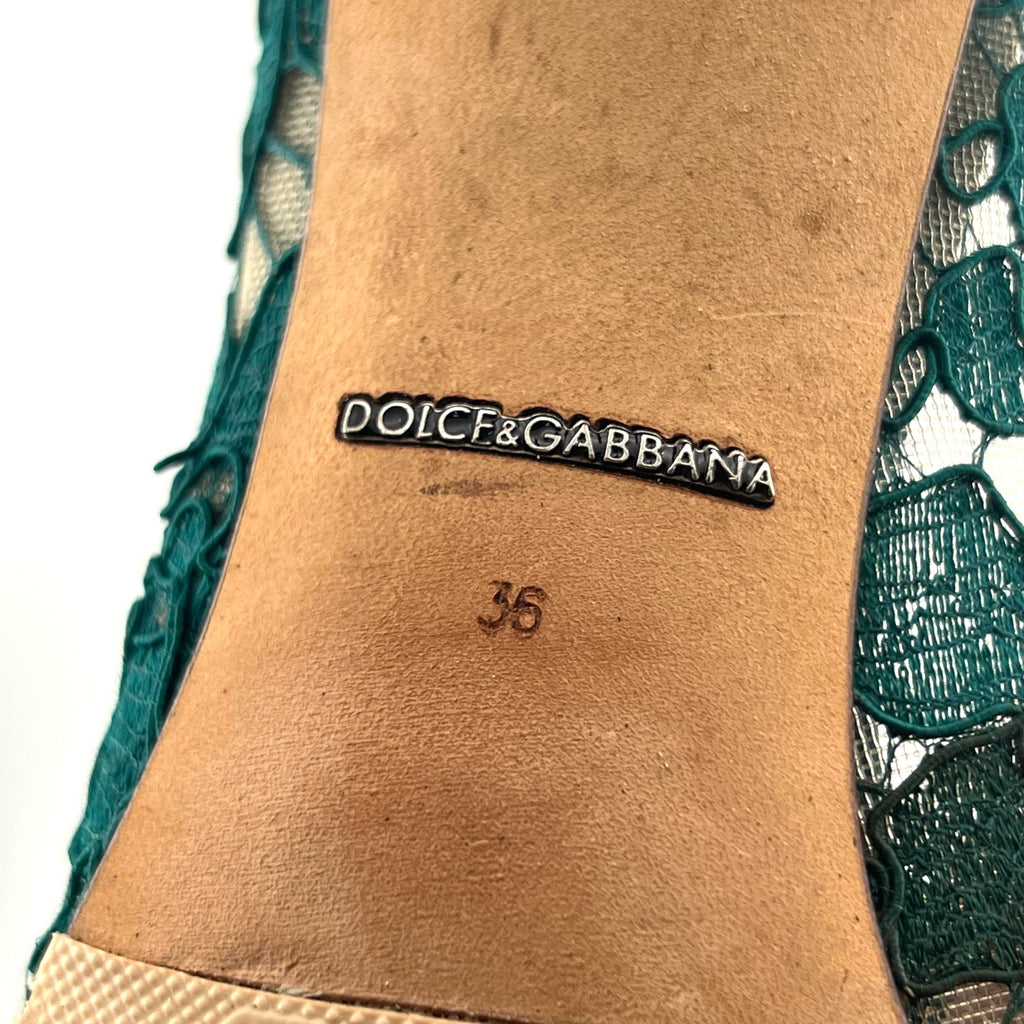 Dolce & Gabbana Green High heels