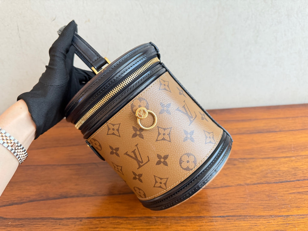 Louis Vuitton Cannes Bucket & Drawstring Bag M43986