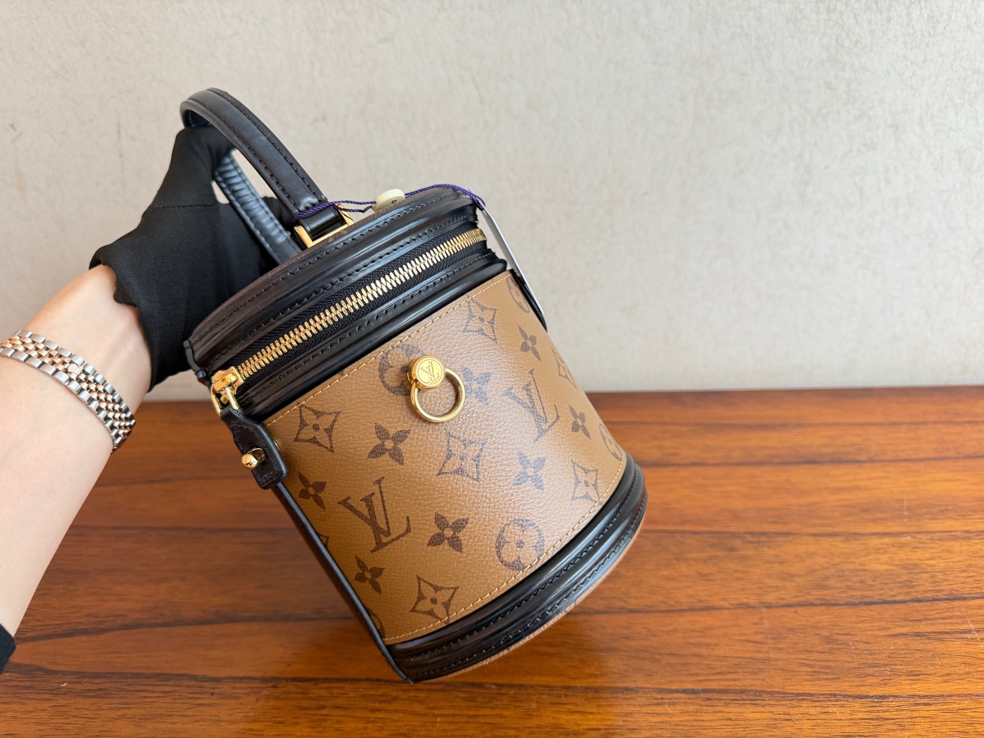 Louis Vuitton Cannes Bucket & Drawstring Bag M43986