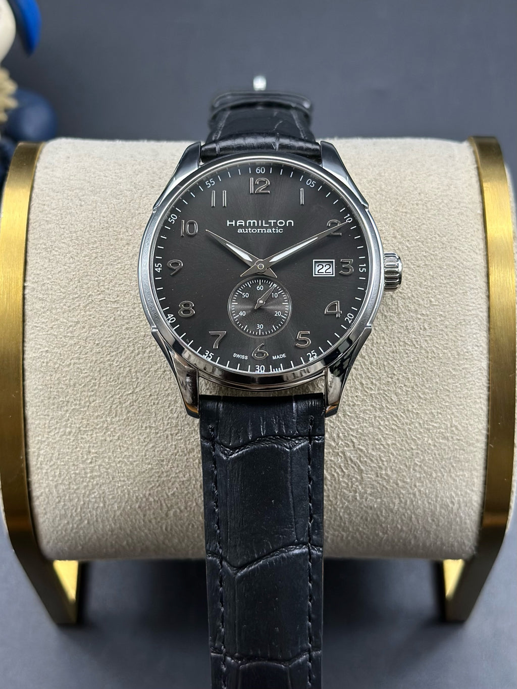 Hamilton Black Automatic (self-winding) watch