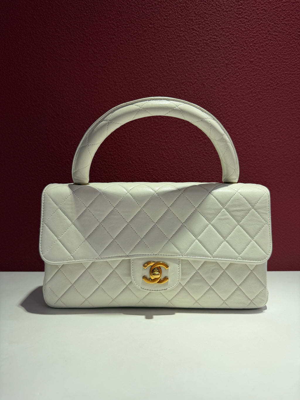 Chanel White Satchel