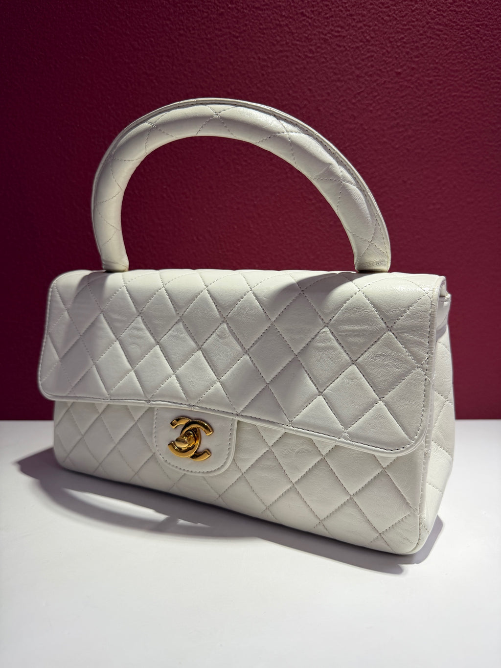 Chanel White Satchel