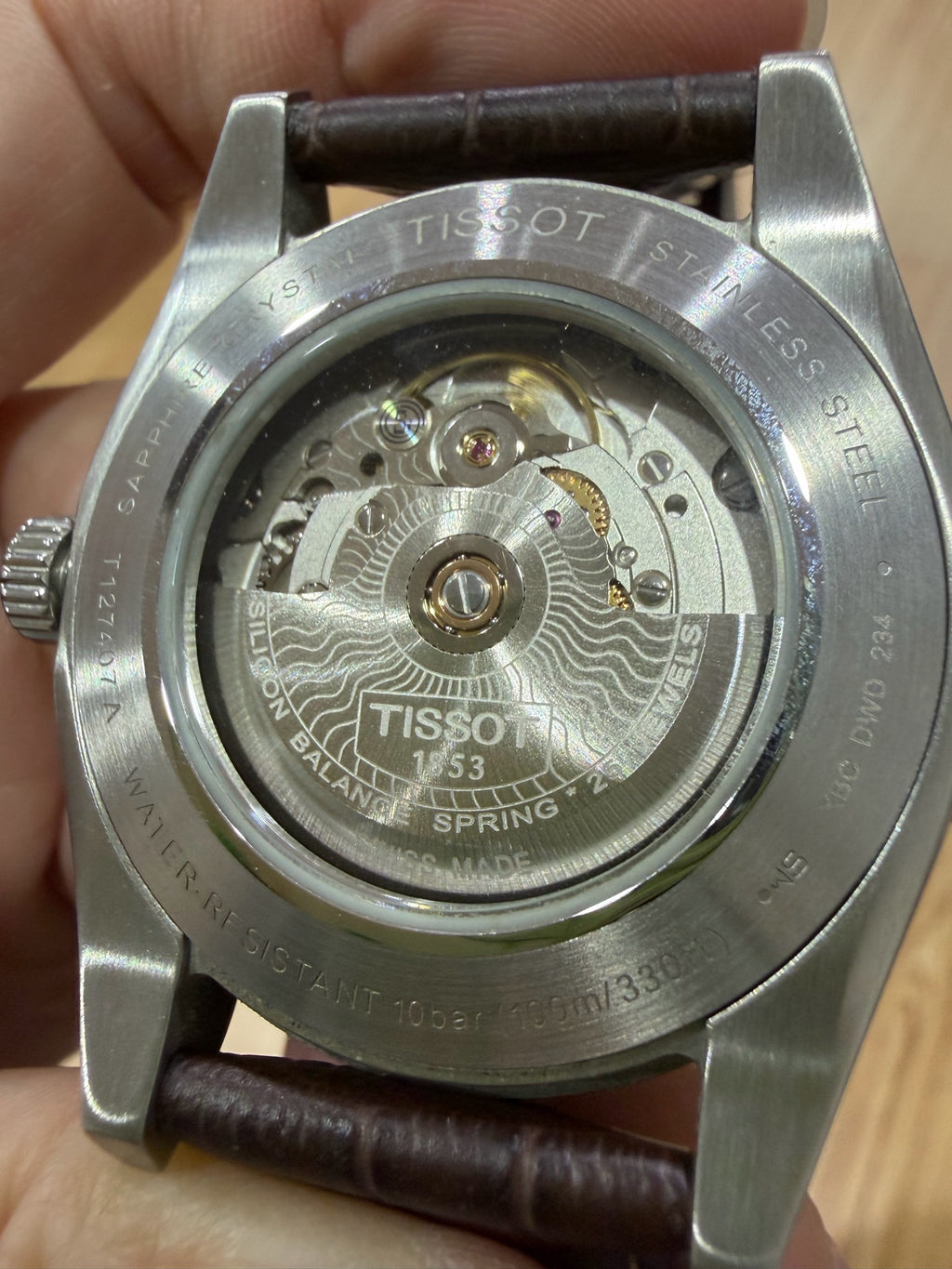 Tissot Elegance Automatic (self-winding) watch 40 millimeters T1274071605101