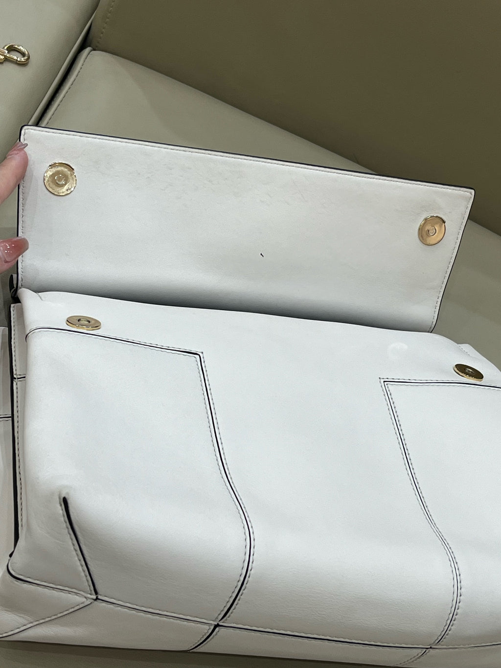 Tory Burch White Crossbody