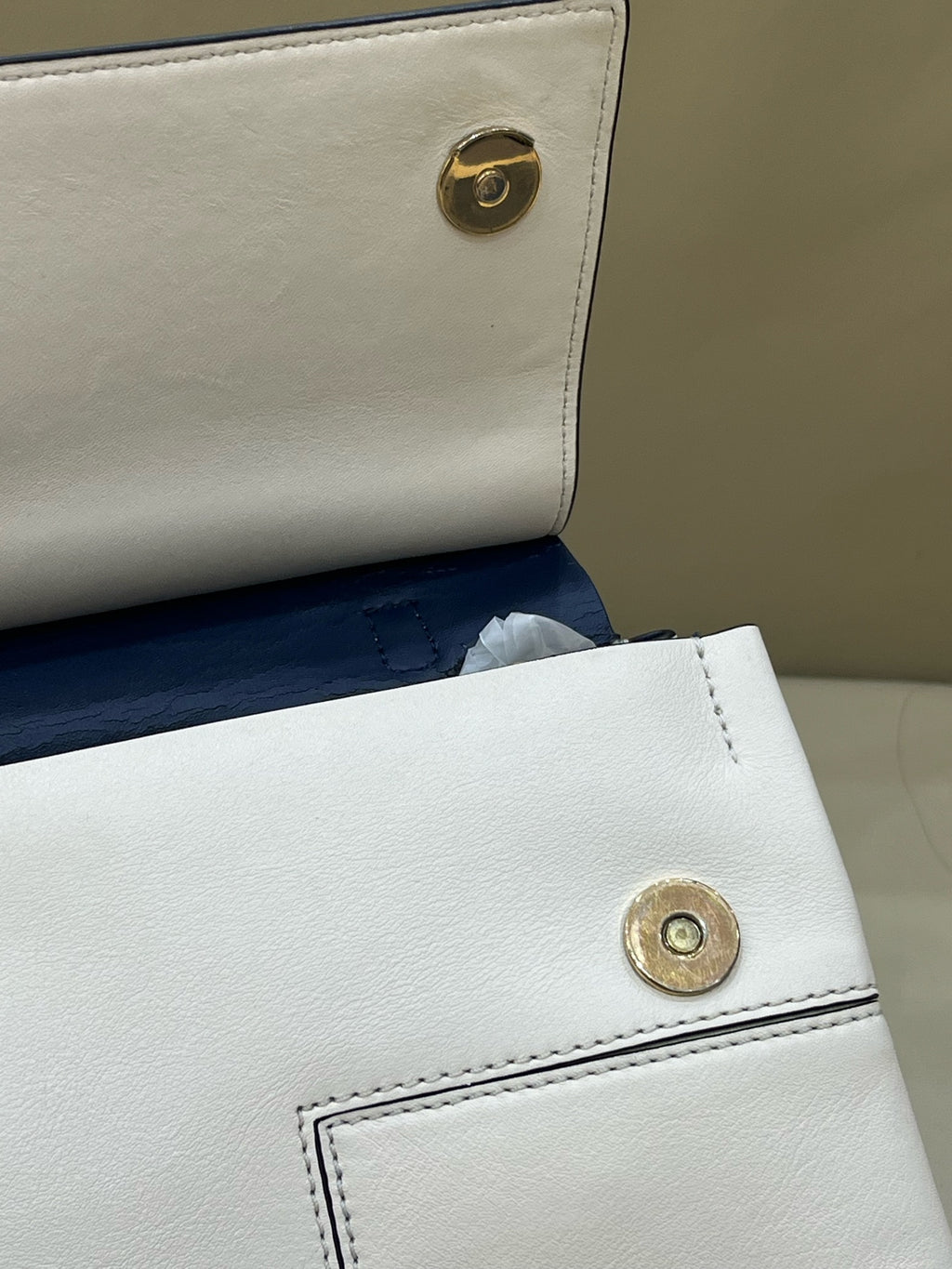 Tory Burch White Crossbody