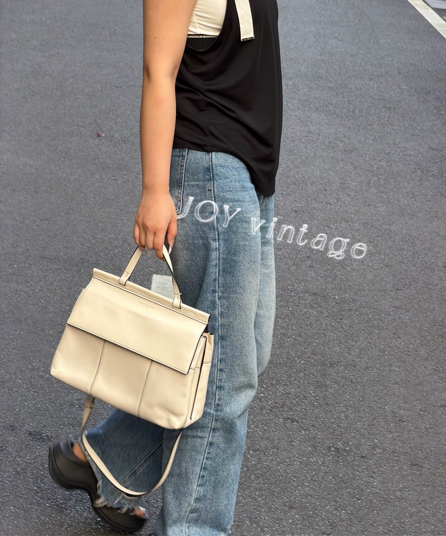 Tory Burch White Crossbody