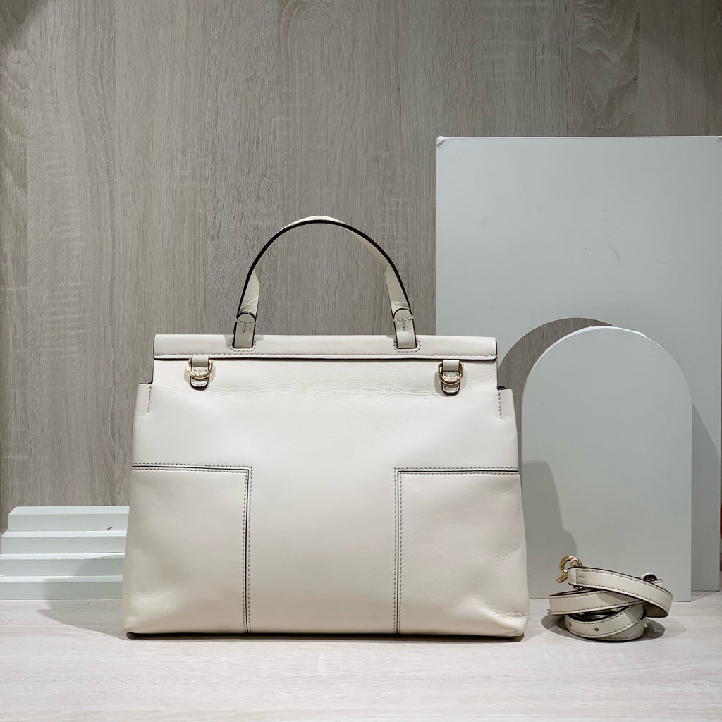 Tory Burch White Crossbody