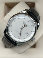 Longines White Mechanical watch