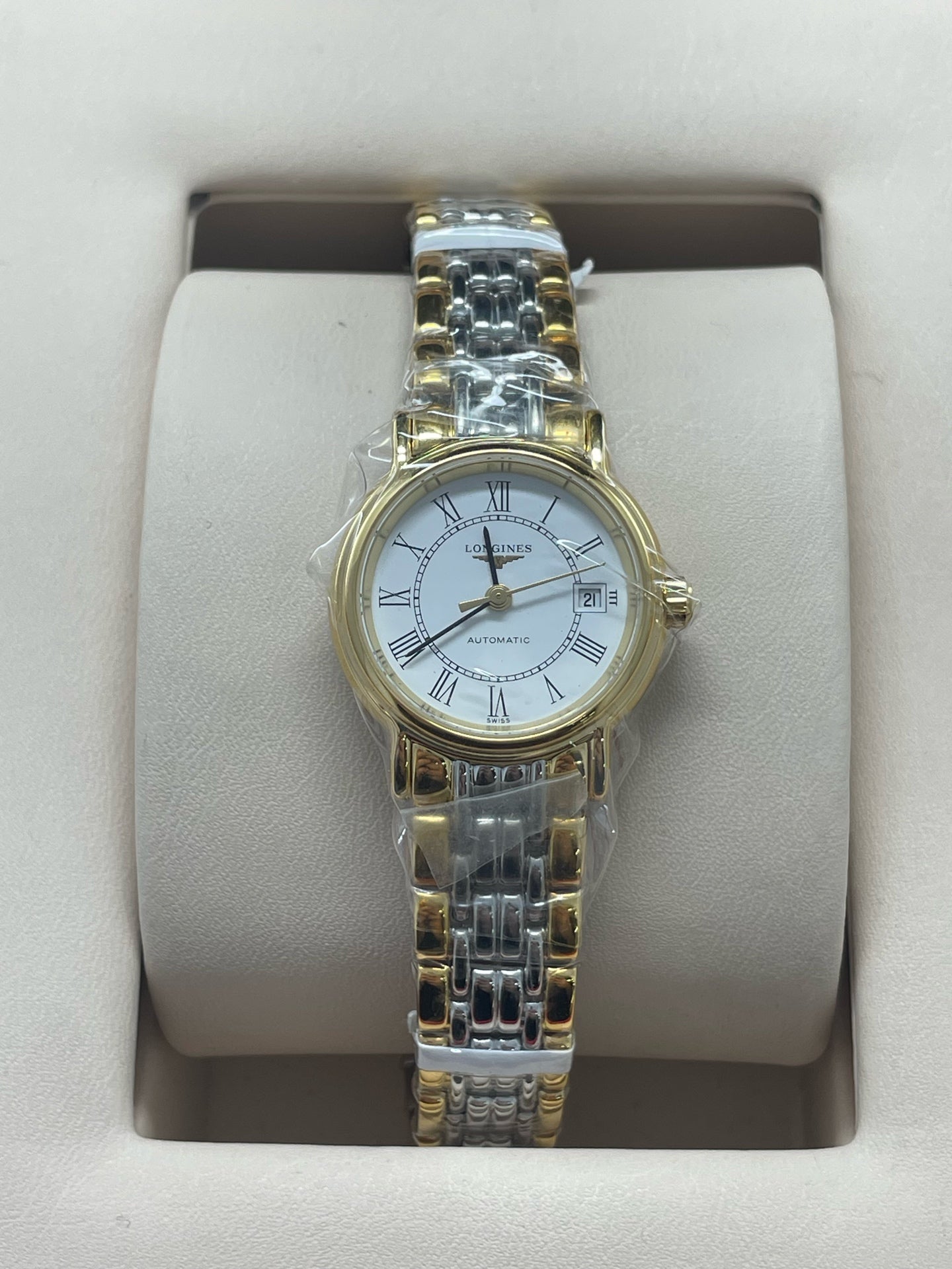 Longines Longines Fashion Collection Yellow Mechanical watch 25.50mm L4.321.2.11.7
