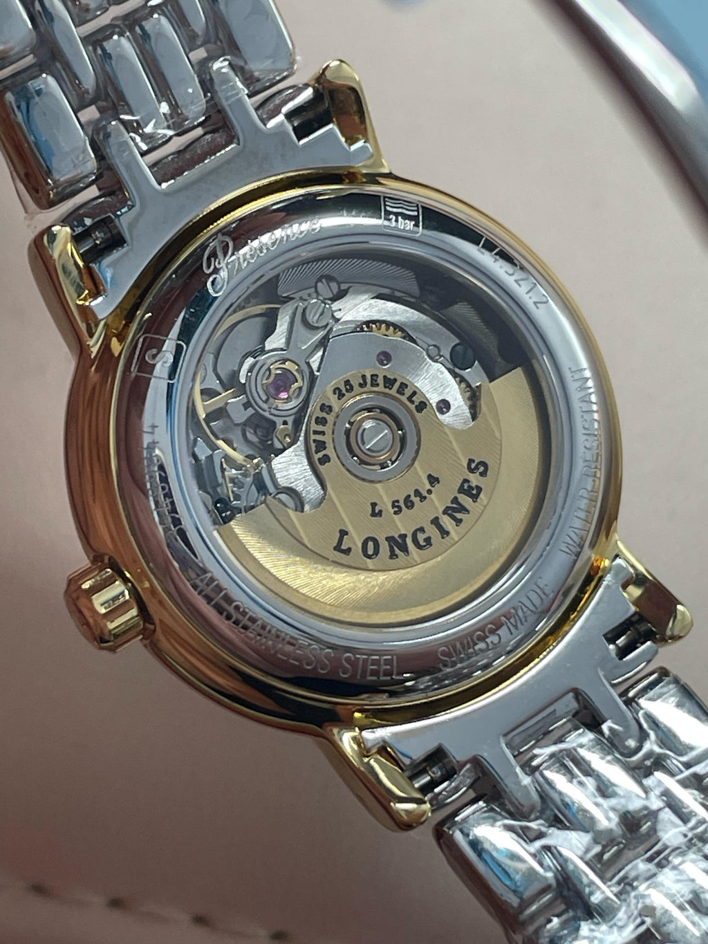 Longines Longines Fashion Collection Yellow Mechanical watch 25.50mm L4.321.2.11.7