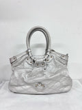 Salvatore Ferragamo Silver Tote