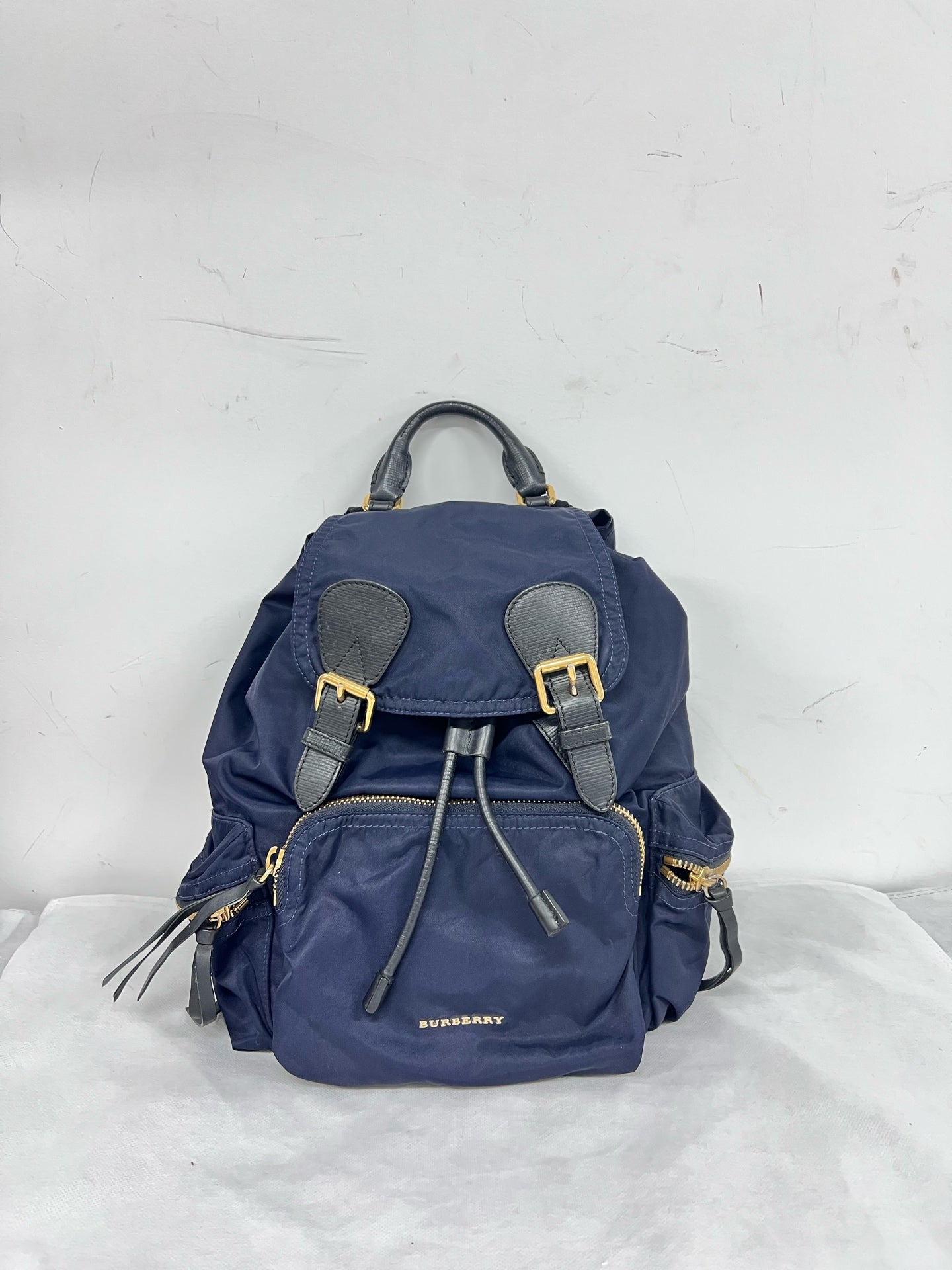 Burberry Blue Backpack