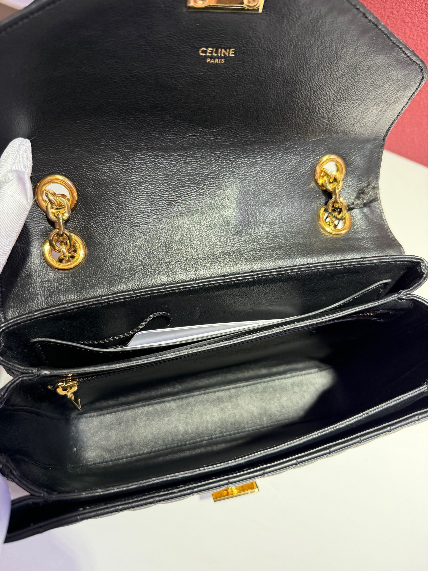 Celine Black Shoulder Bag