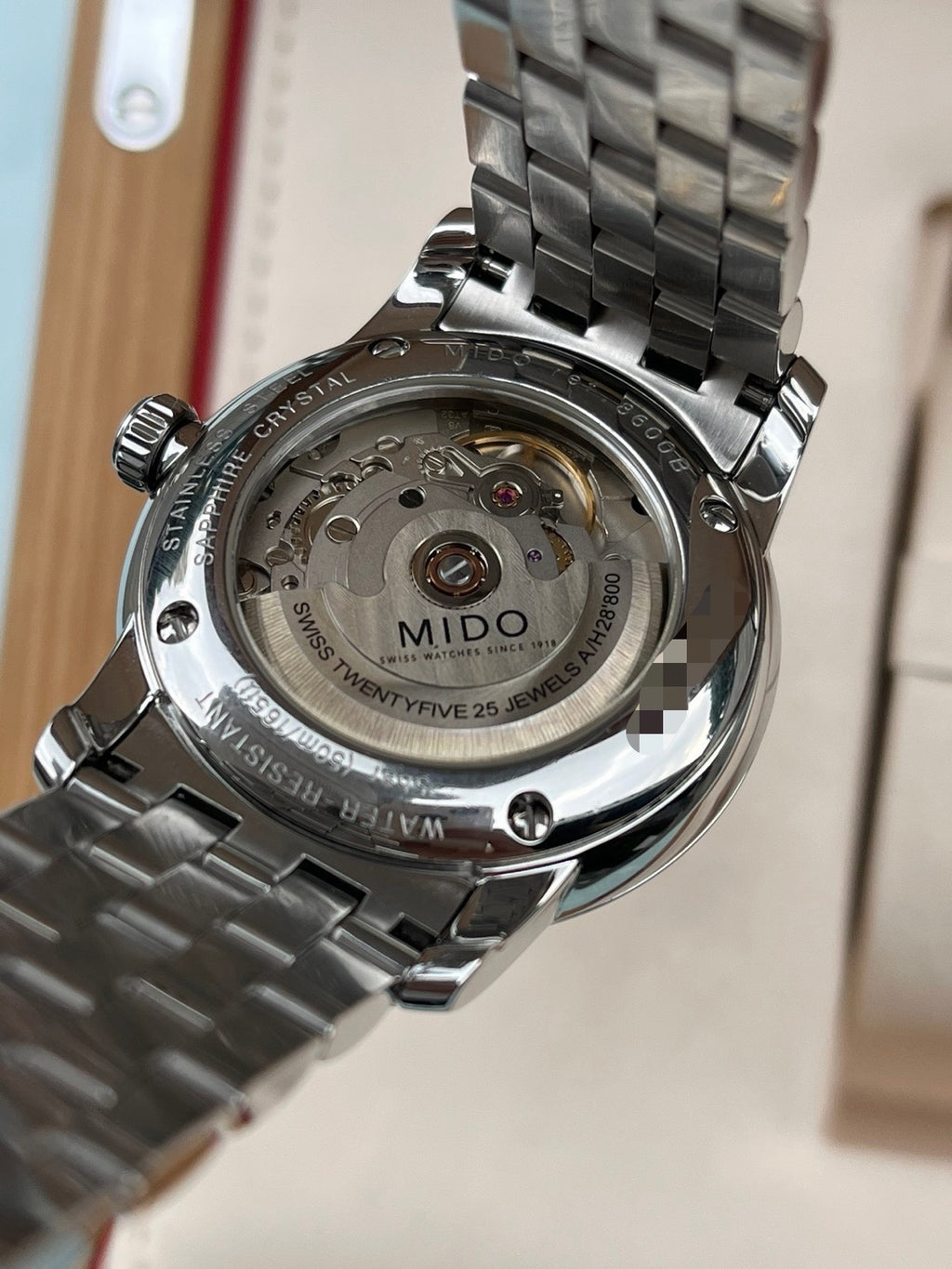 Mido Berenice Silver Automatic (self-winding) watch 38 millimeters M8600.4.10.1