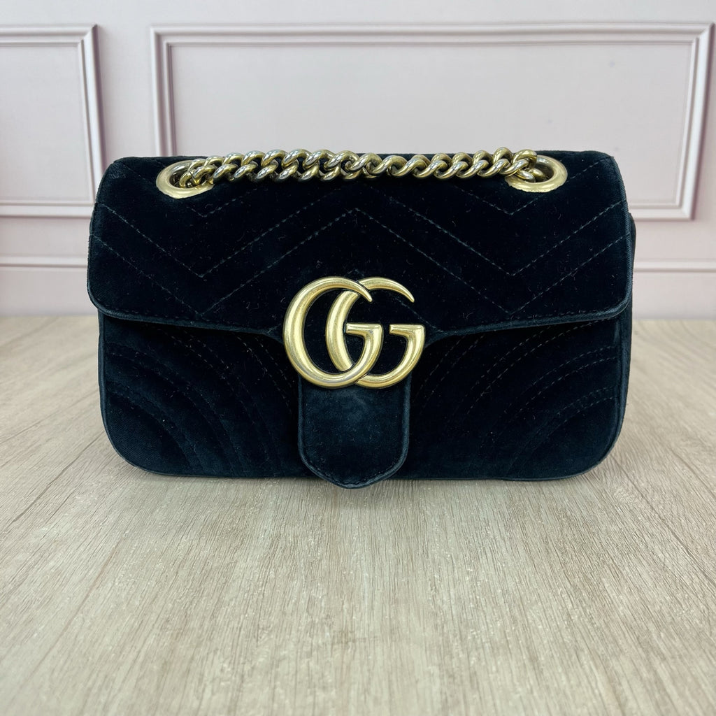Gucci Velvet Black