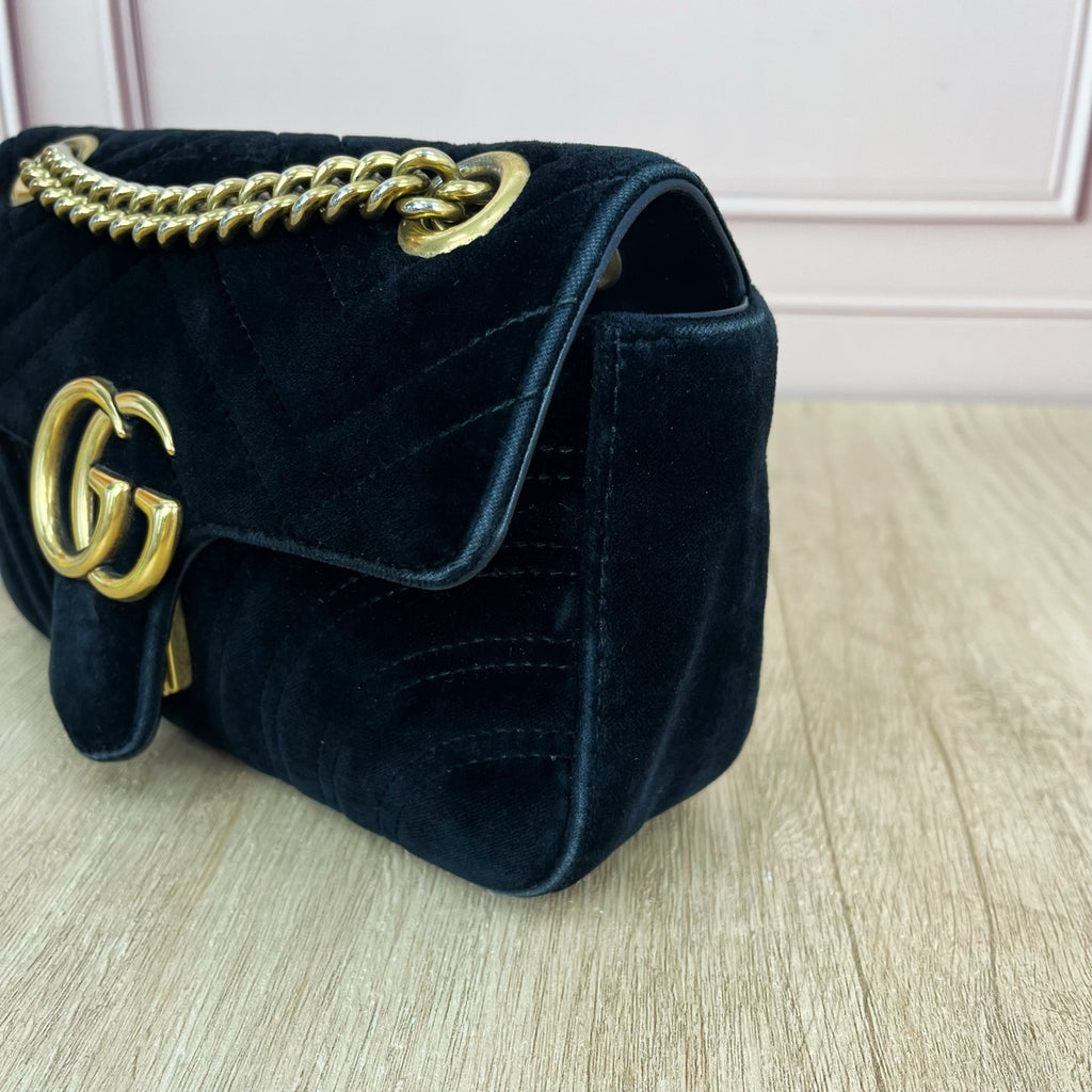 Gucci Velvet Black