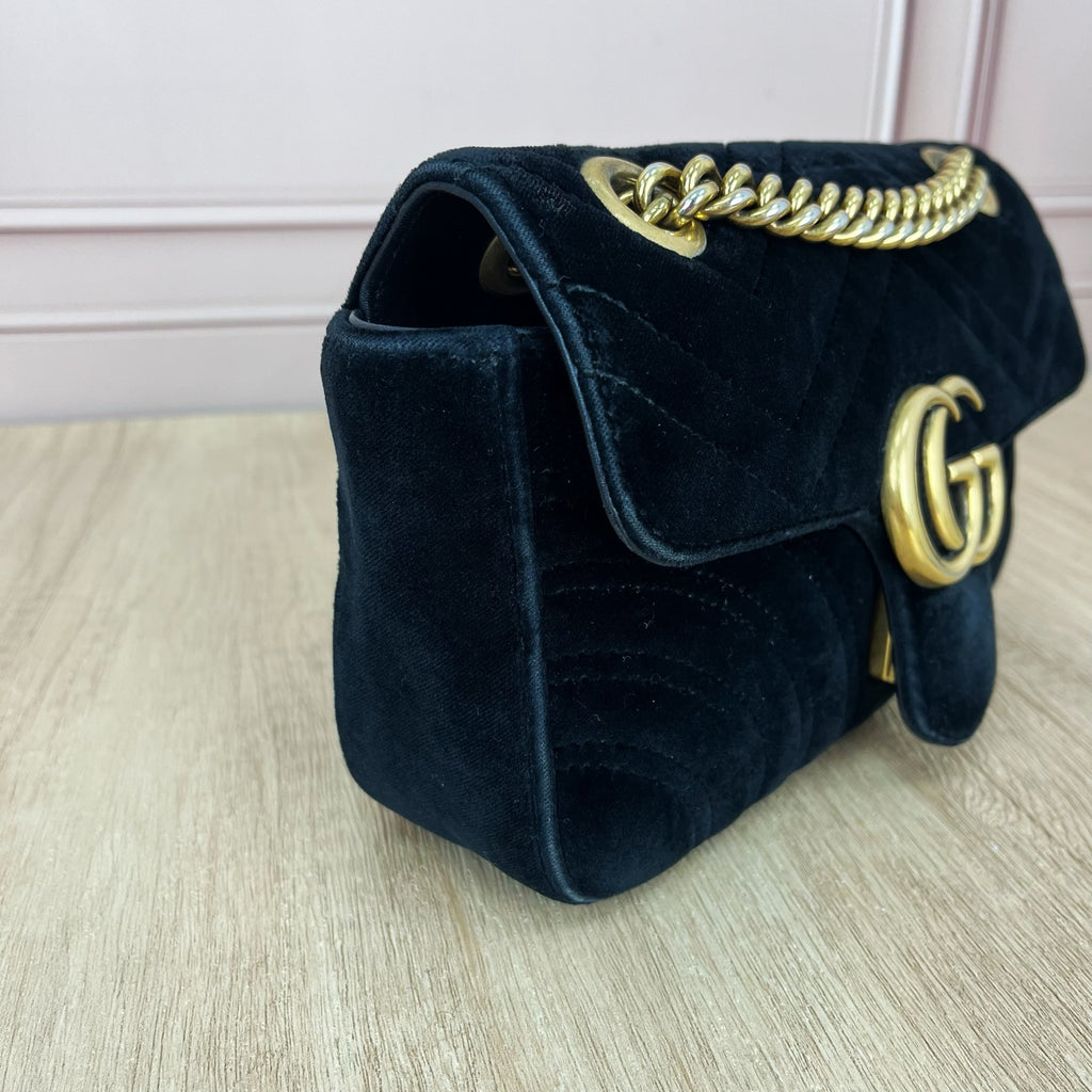 Gucci Velvet Black