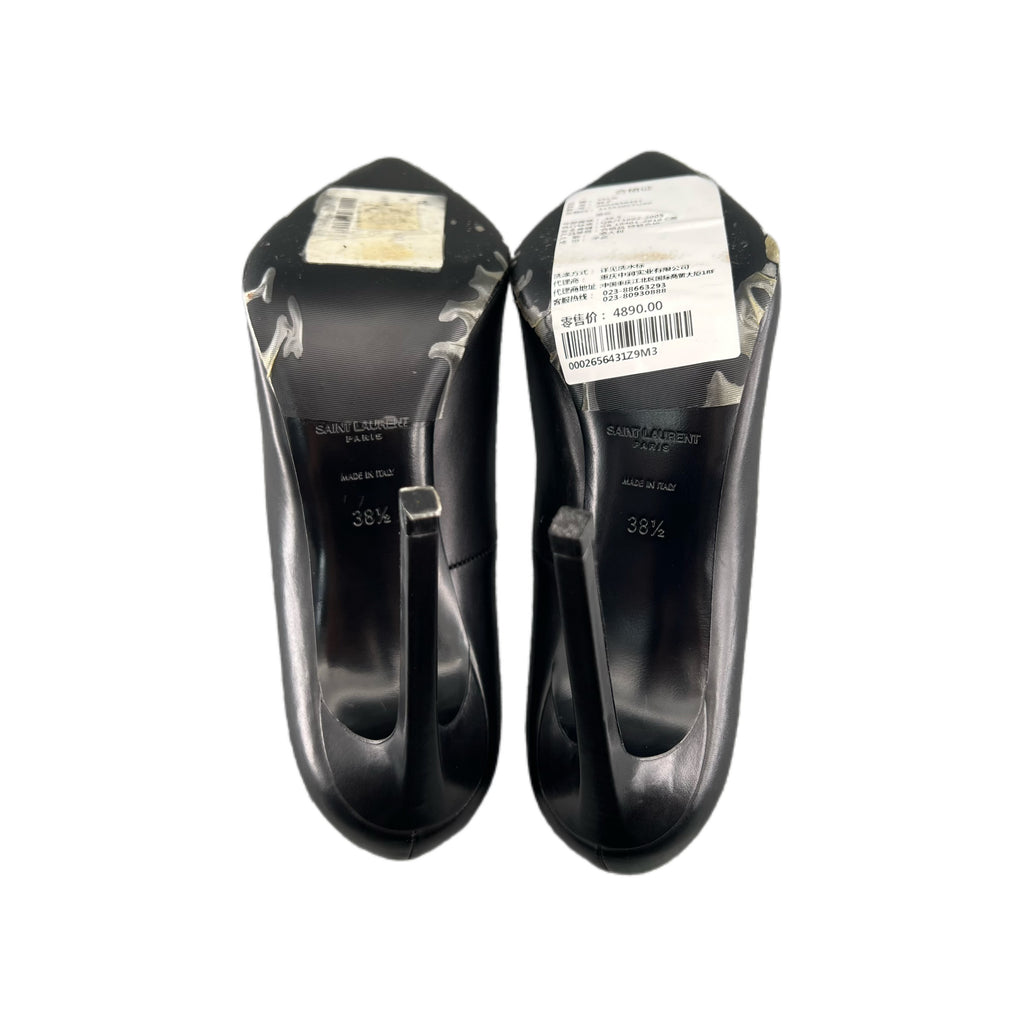 Saint laurent Leather Black High heels