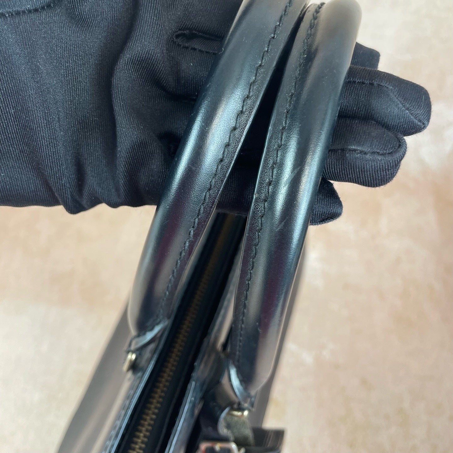 Louis Vuitton Black Satchel