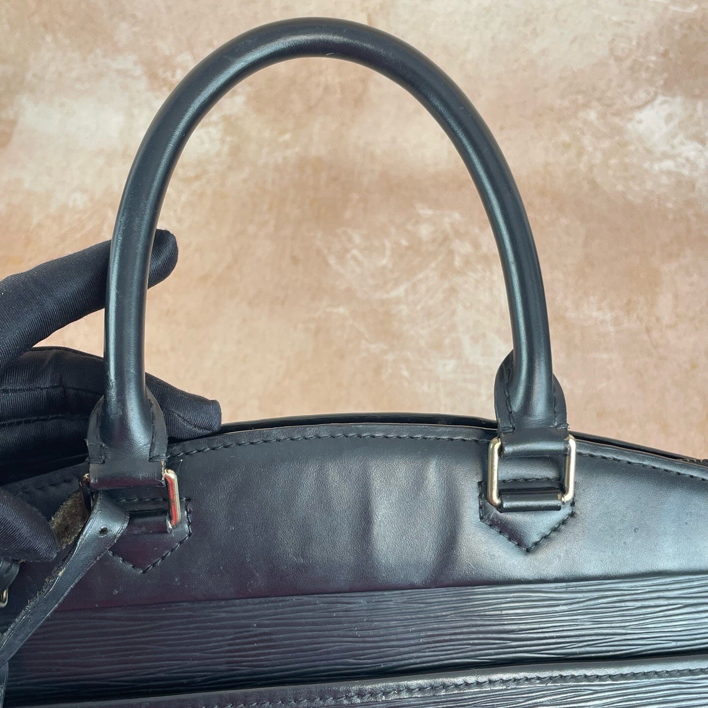 Louis Vuitton Black Satchel