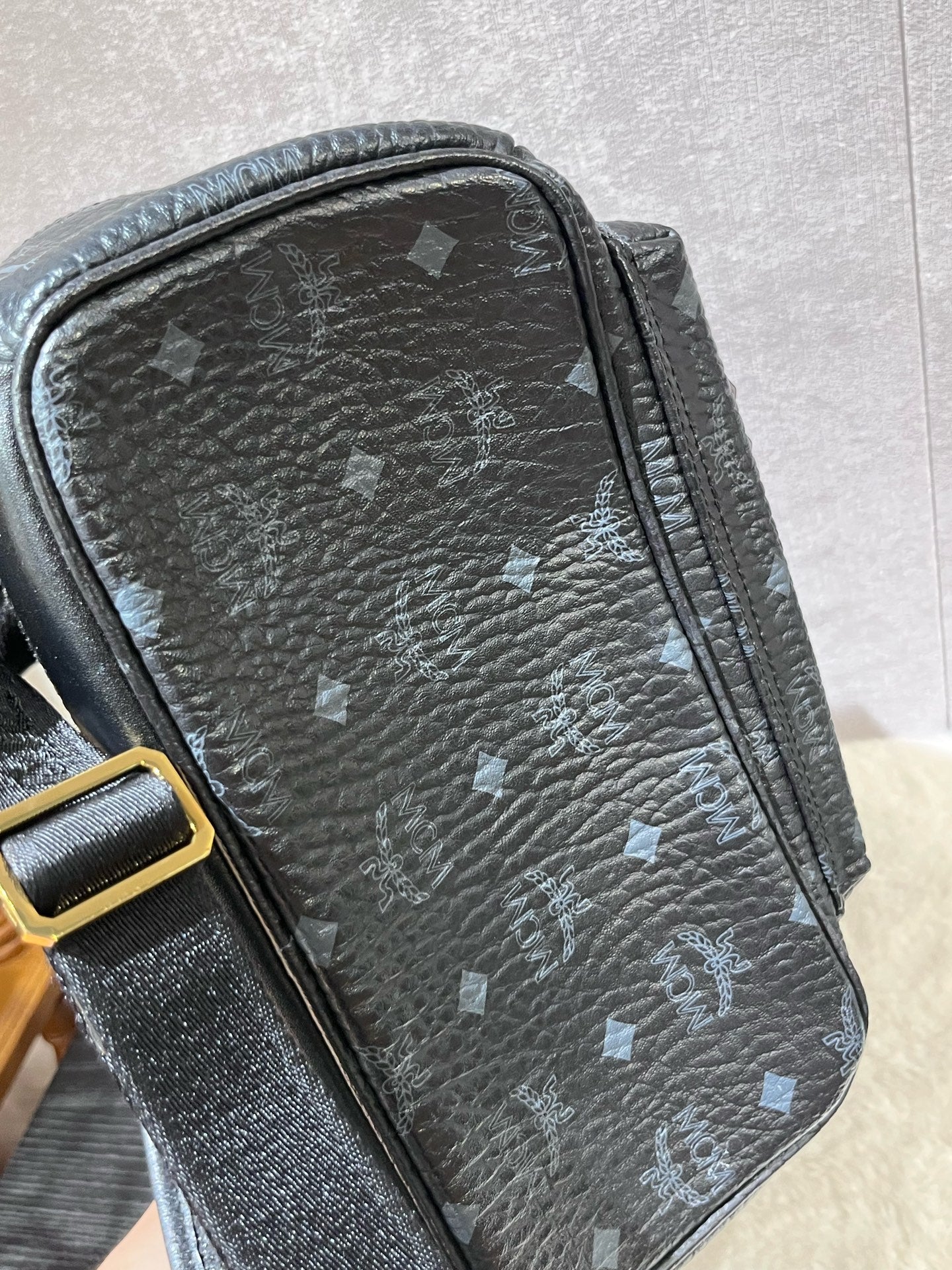 MCM Faux leather Backpack MMKBAVE04BK001
