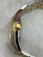 Rolex White Automatic (self-winding) watch