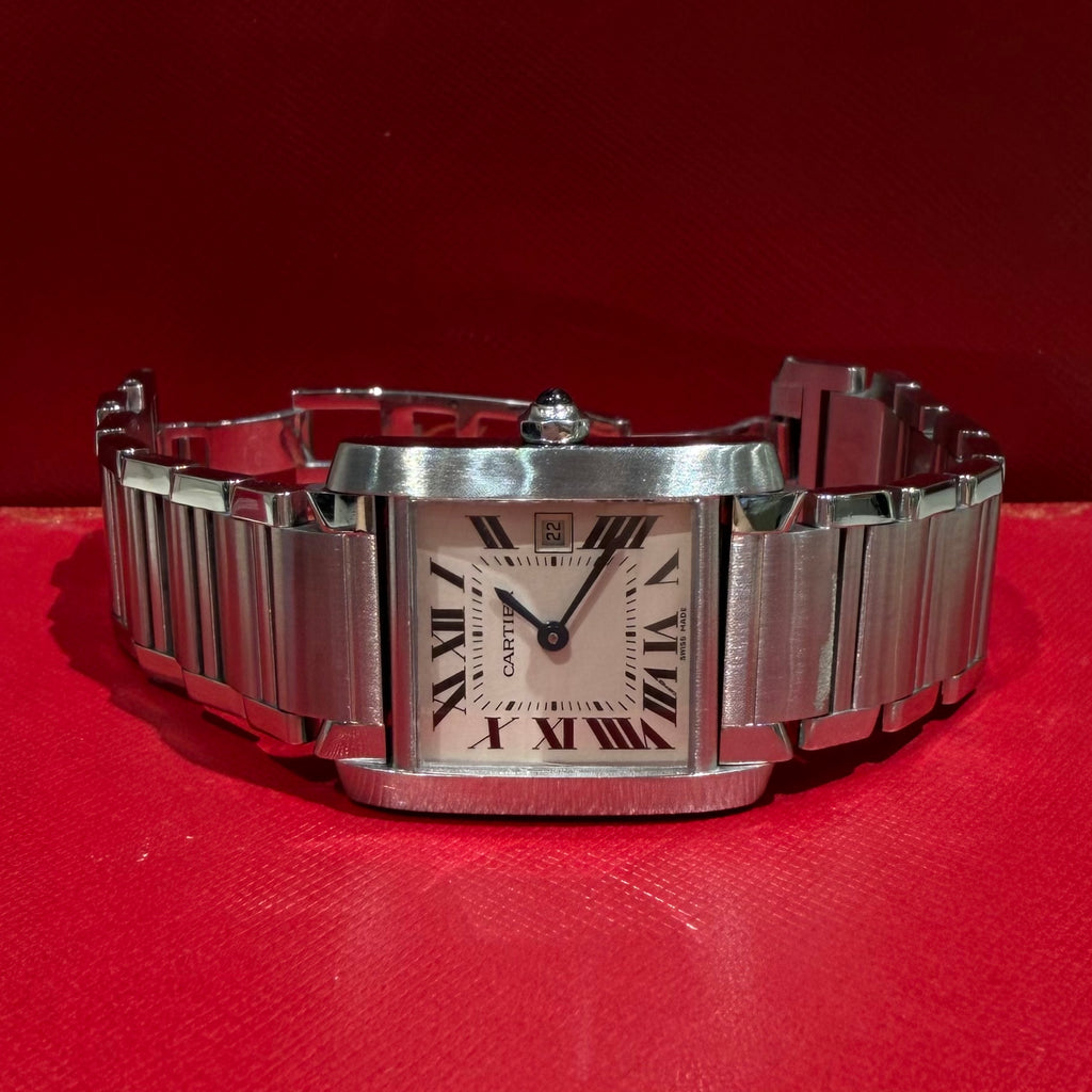 Cartier Tank Quartz watch 30 x 25 millimeters WSTA0005