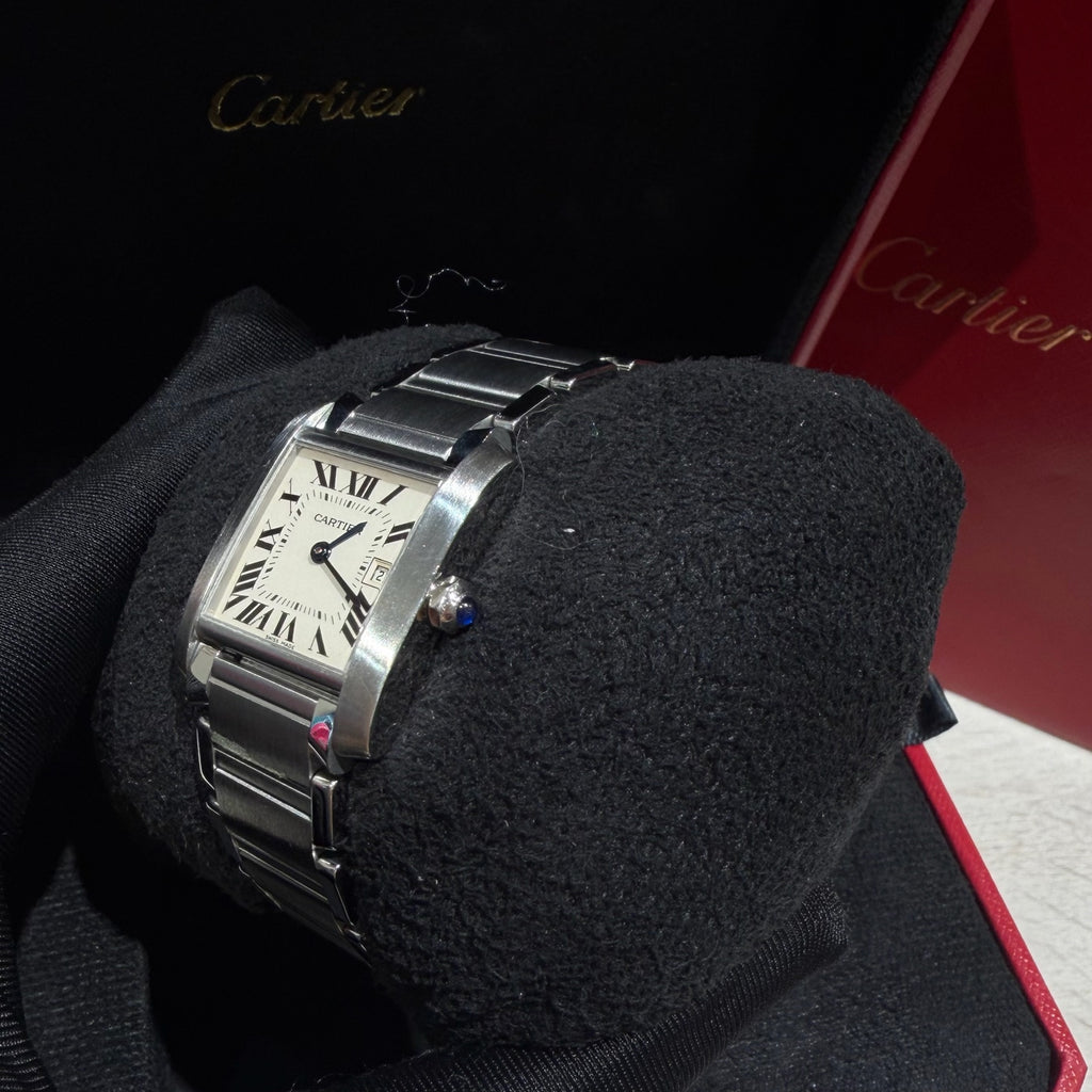 Cartier Tank Quartz watch 30 x 25 millimeters WSTA0005