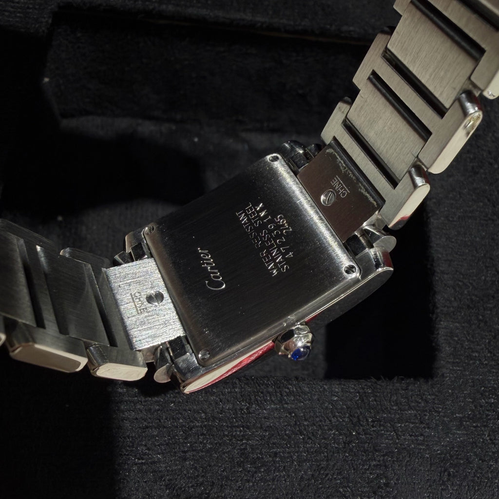 Cartier Tank Quartz watch 30 x 25 millimeters WSTA0005