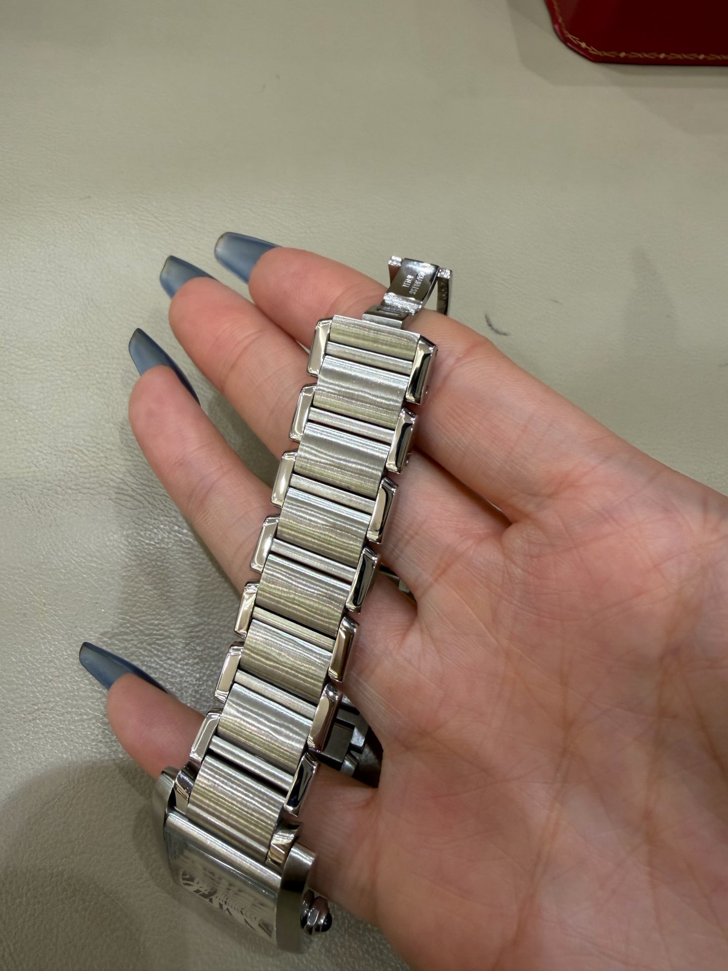Cartier Tank Quartz watch 30 x 25 millimeters WSTA0005
