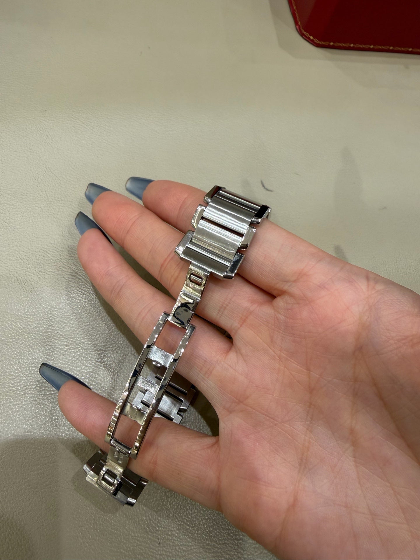 Cartier Tank Quartz watch 30 x 25 millimeters WSTA0005