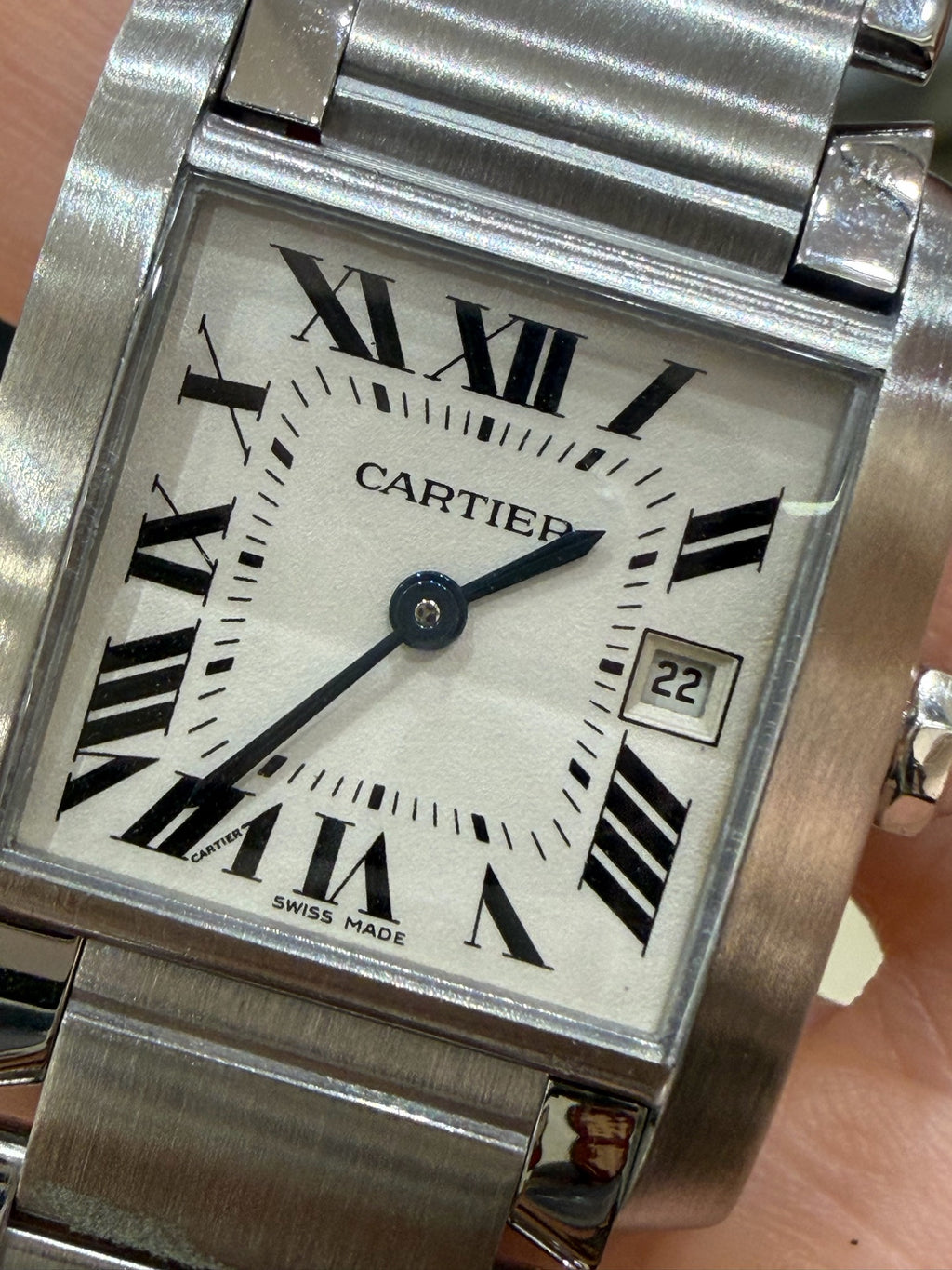 Cartier Tank Quartz watch 30 x 25 millimeters WSTA0005